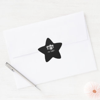 Funny Photographer Oh Snap  Gift Pullover Star Sticker
