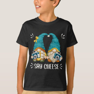 Funny Photography Camera Gnomes For Photographers T-Shirt