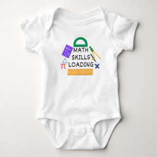 funny phrases Gift,Math Baby Bodysuit 