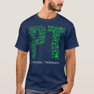 Funny Physical Therapy Therapist Happy St Patrick' T-Shirt