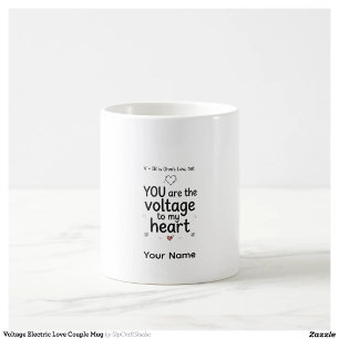 Funny Physics Gift Voltage Personalized Mug