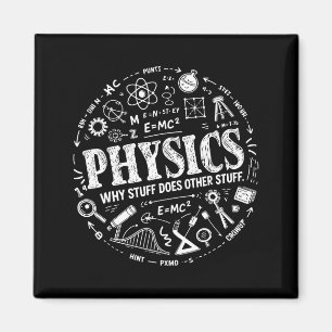 Funny Physics Quote For Science Lovers And Stem St Magnet