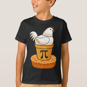 Funny Pi Day - Chicken Pot Pie - Math Mathematics  T-Shirt