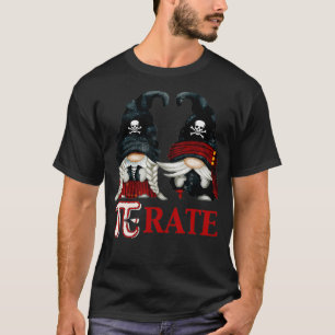 Funny Pi Day Graphic For Math Teacher With Pirate T-Shirt