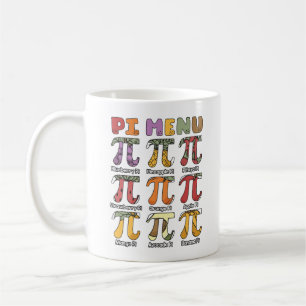 Funny Pi Day Menu Fruit Pun Math Teacher Mug