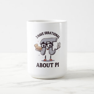 Funny Pi Day Shirt – Irrational Feelings About Pi Coffee Mug