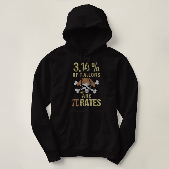 Funny Pi Day Shirt Pirate Costume Math for Pi Day  (Design Front)