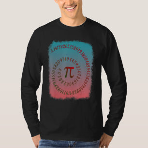 Funny Pi Spiral 3 14 Symbol Math Teacher Student G T-Shirt