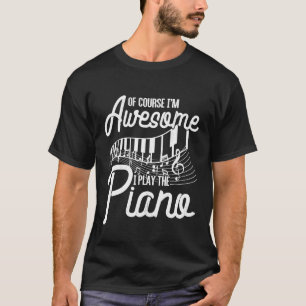 Funny Piano Keyboard Classical Music Pianist Gift  T-Shirt