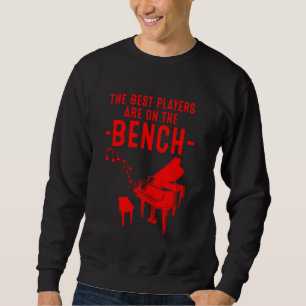 Funny Piano Player For Men And Women Cute Bench Pi Sweatshirt