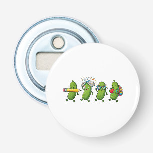 Funny Pickle Back to School Teacher Student Women  Bottle Opener