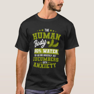 Funny Pickle Cucumber Vegetable Lover T-Shirt