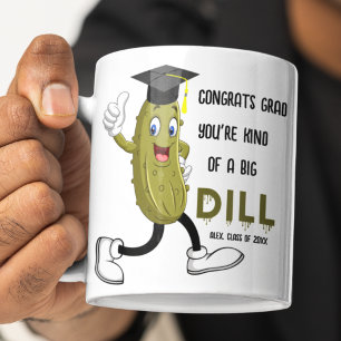 Funny Pickle Personalized Graduation Gift 2025 Coffee Mug
