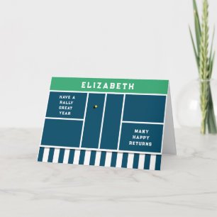 Funny Pickleball Birthday Card