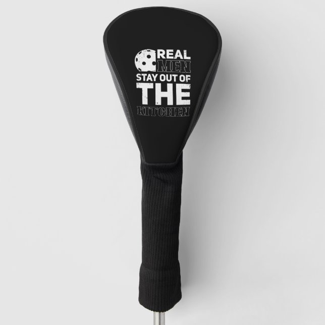Funny Pickleball Design for Pickleball Player  Golf Head Cover (Front)