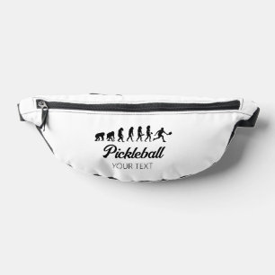 Funny Pickleball Evolution Personalized Fanny Pack