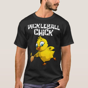Funny Pickleball For Women Girls Chick Pickle Ball T-Shirt