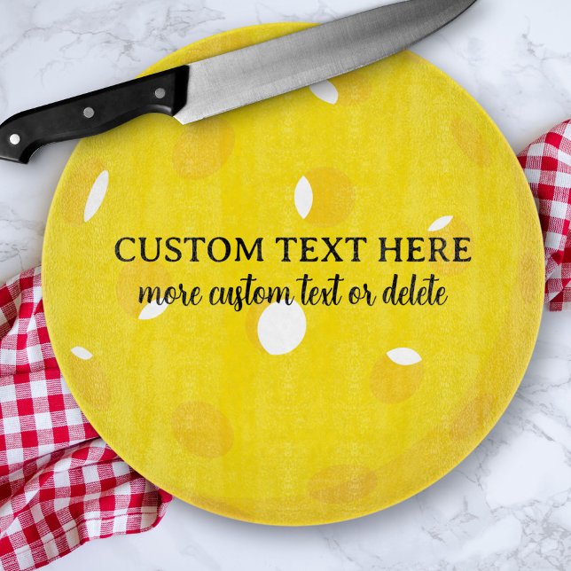 Funny Pickleball Gift, Personalized Custom Text Cutting Board (Creator Uploaded)