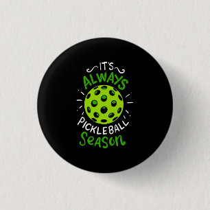 Funny Pickleball Gifts 1 Inch Round Button