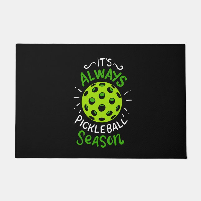 Funny Pickleball Gifts Doormat (Front)