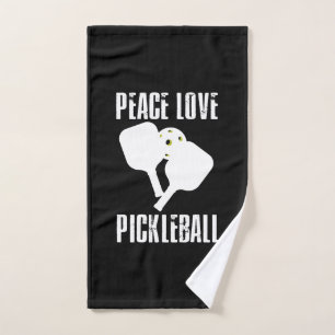 Funny Pickleball  Hand Towel