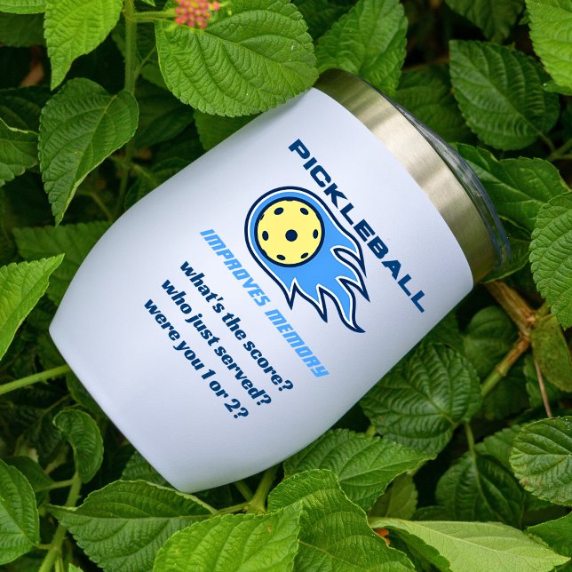 FUNNY Pickleball Improves Memory Water Bottle (Creator Uploaded)