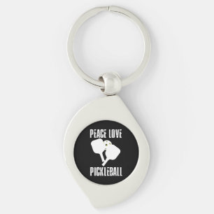 Funny Pickleball   Keychain