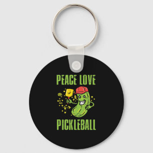 Funny Pickleball Keychain