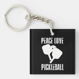Funny Pickleball  Keychain