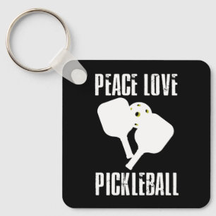 Funny Pickleball Keychain