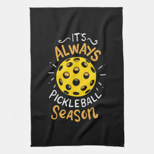 Funny Pickleball Kitchen Towel