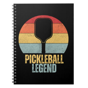 Funny Pickleball Legend Notebook