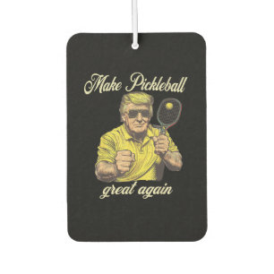 Funny Pickleball Lovers Graphics Pickle Ball Air Freshener