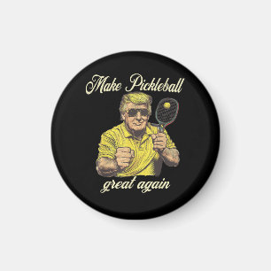 Funny Pickleball Lovers Graphics Pickle Ball Magnet