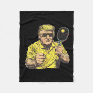 Funny Pickleball Lovers Graphics Pickle Ball Men Fleece Blanket