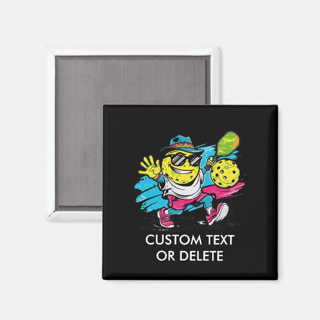 funny pickleball magnet (Front/Back)