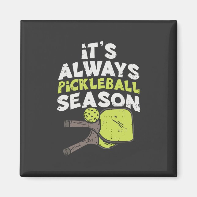 Funny Pickleball Magnet (Front)