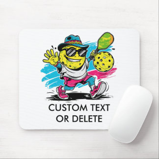 funny pickleball mouse pad