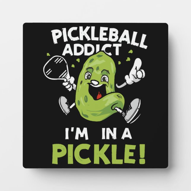 Funny-Pickleball Plaque (Front)