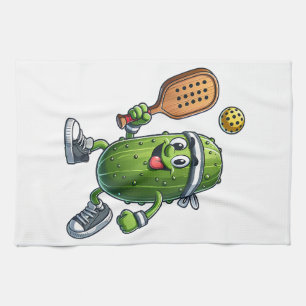 Funny Pickleball Player Paddleball Lover  Kitchen Towel