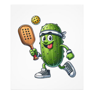 Funny Pickleball Player Paddleball Lover  Photo Print