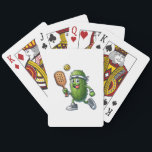 Funny Pickleball Player Paddleball Lover  Playing Cards<br><div class="desc">Funny Pickleball Player Paddleball Lover</div>