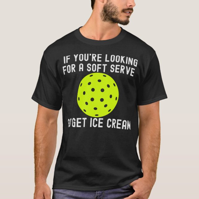 Funny Pickleball Pun for Pickleball Player Game T-Shirt (Front)