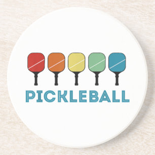 Funny Pickleball Retro Vintage  Coaster