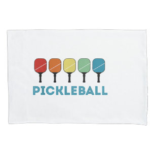 Funny Pickleball Retro Vintage  Pillowcase