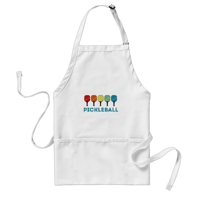 Funny Pickleball Retro Vintage  Standard Apron (Front)