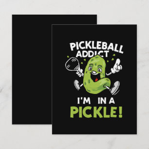 Funny-Pickleball RSVP Card