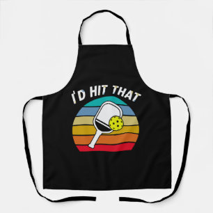 Funny Pickleball Shirt Apron