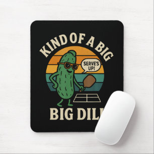Funny Pickleball Social Club Big Dill Mouse Pad