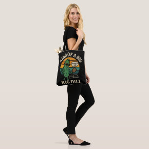 Funny Pickleball Social Club Big Dill Tote Bag